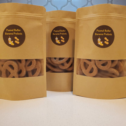 Peanut Butter Banana Pretzels