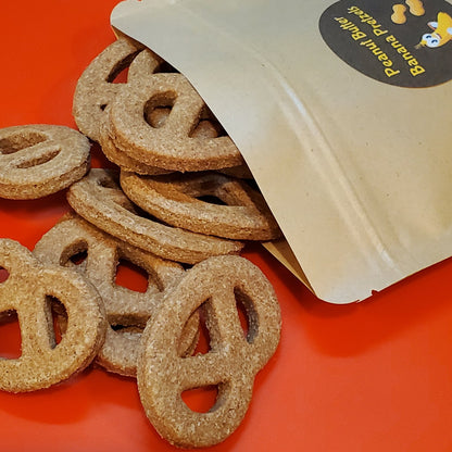 Peanut Butter Banana Pretzels